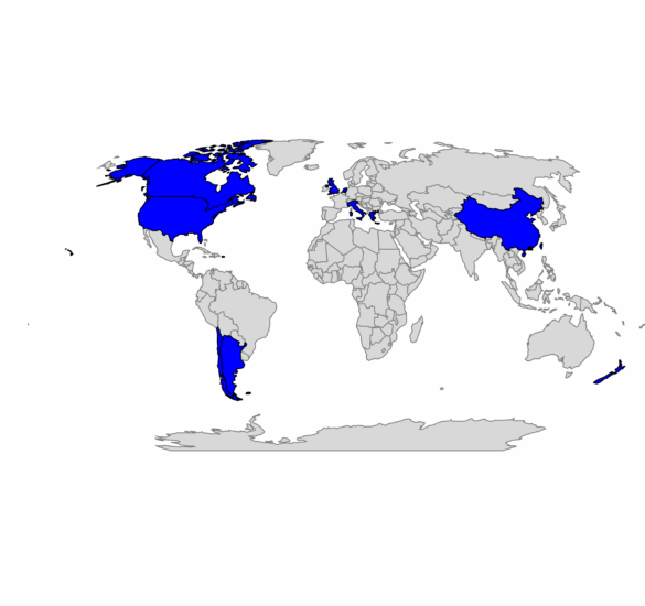 A growing network...